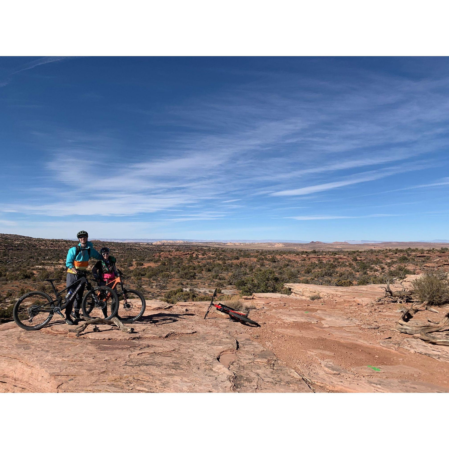 Our first Moab mountain biking trip!