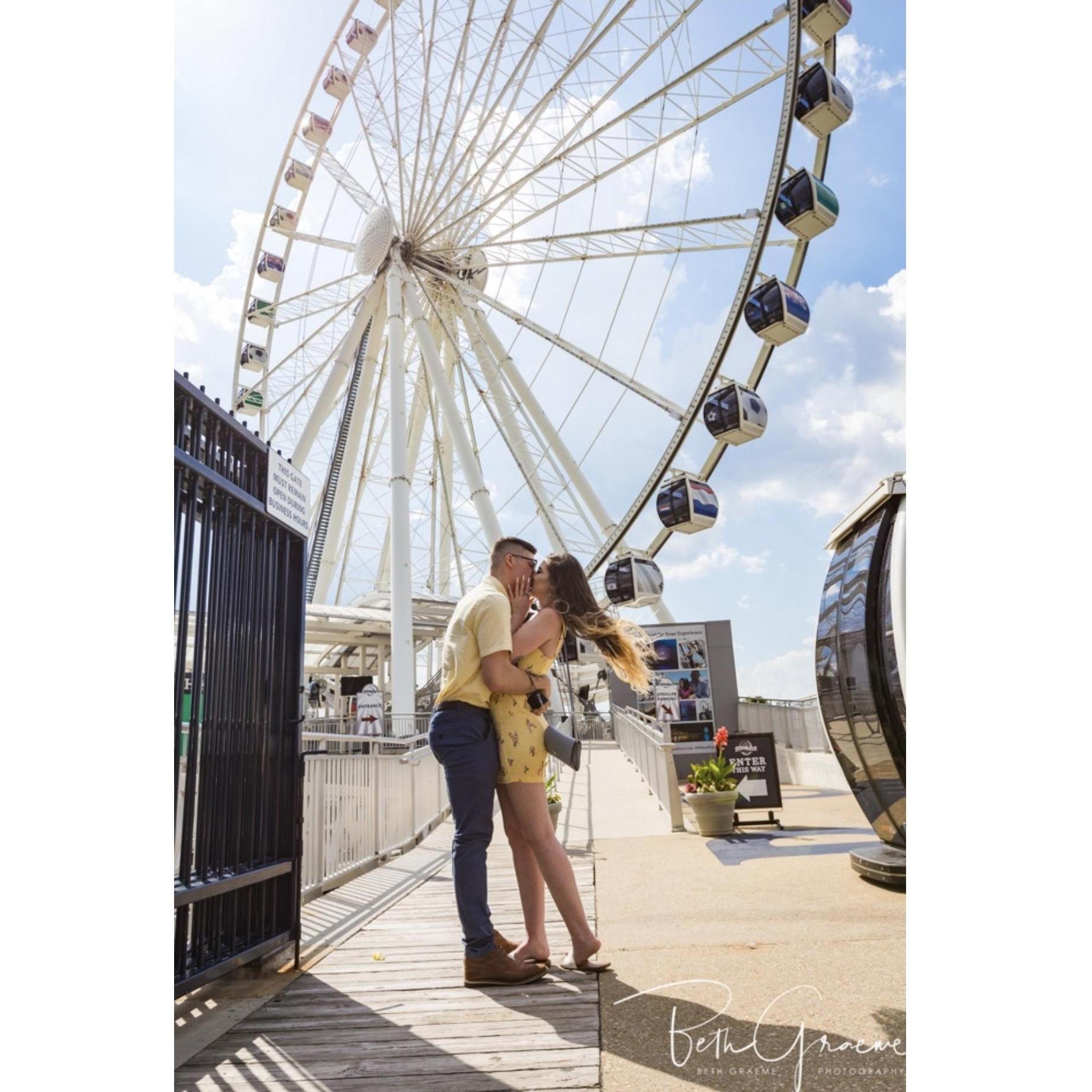 After she said "YES!"