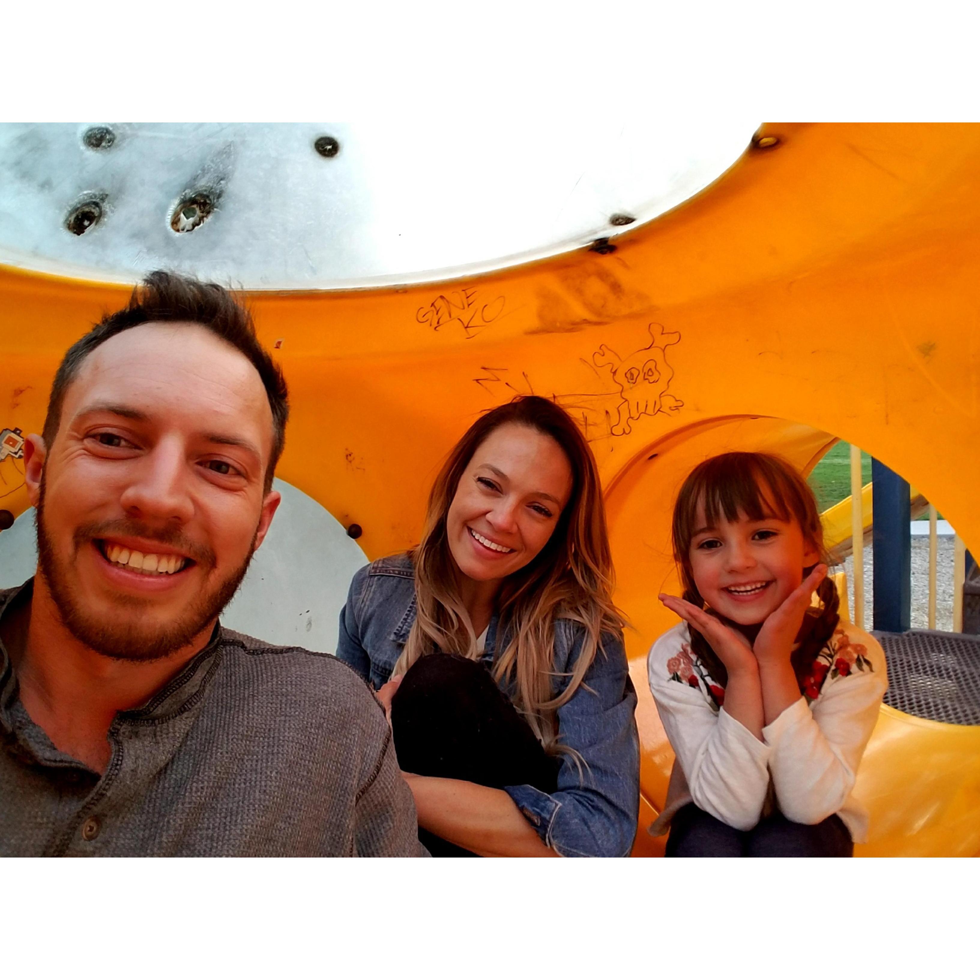 Sillys at the playground