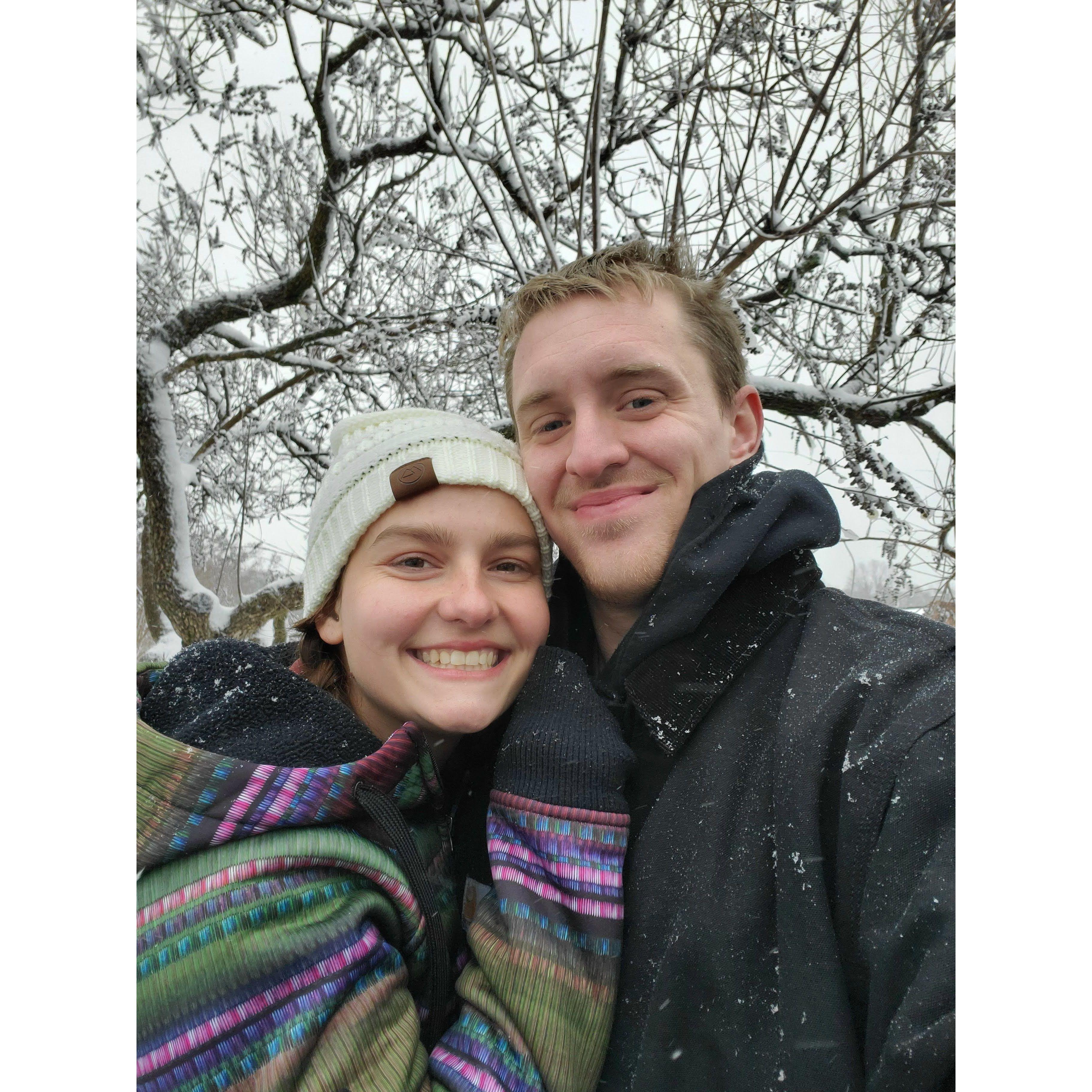 Snow is magical!
