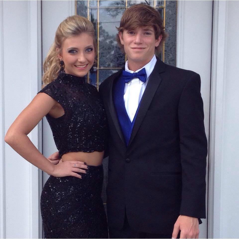 Brentt's Junior prom in 2015