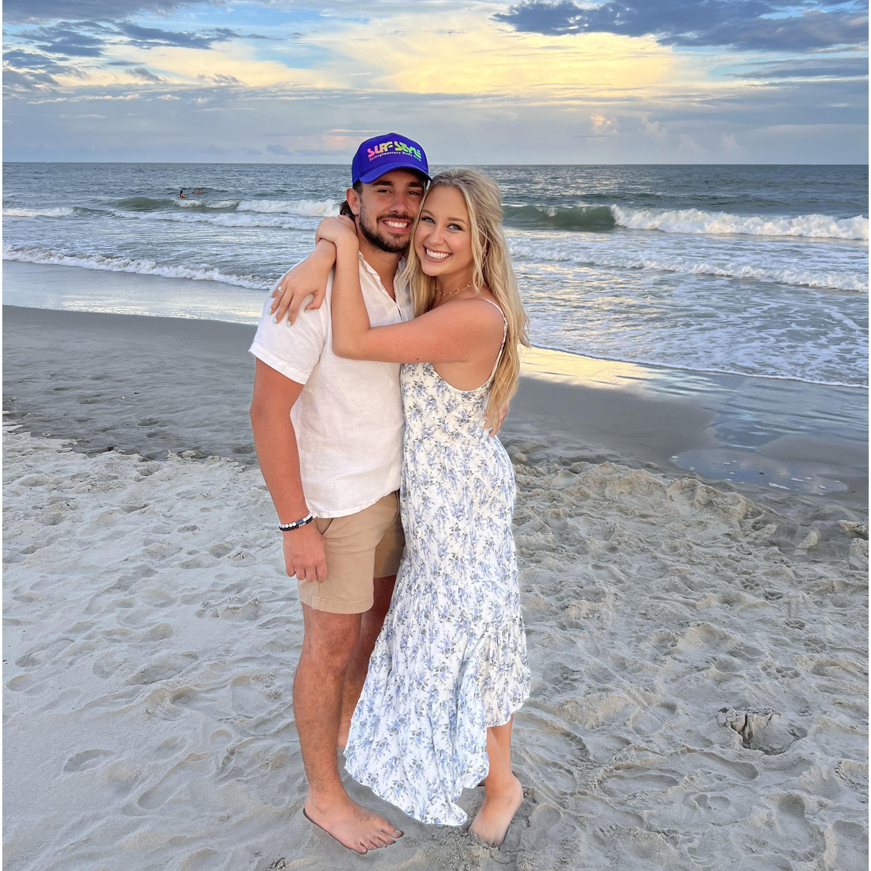 Josh's first vacation with Hannah's family; Ocean Isle 2022