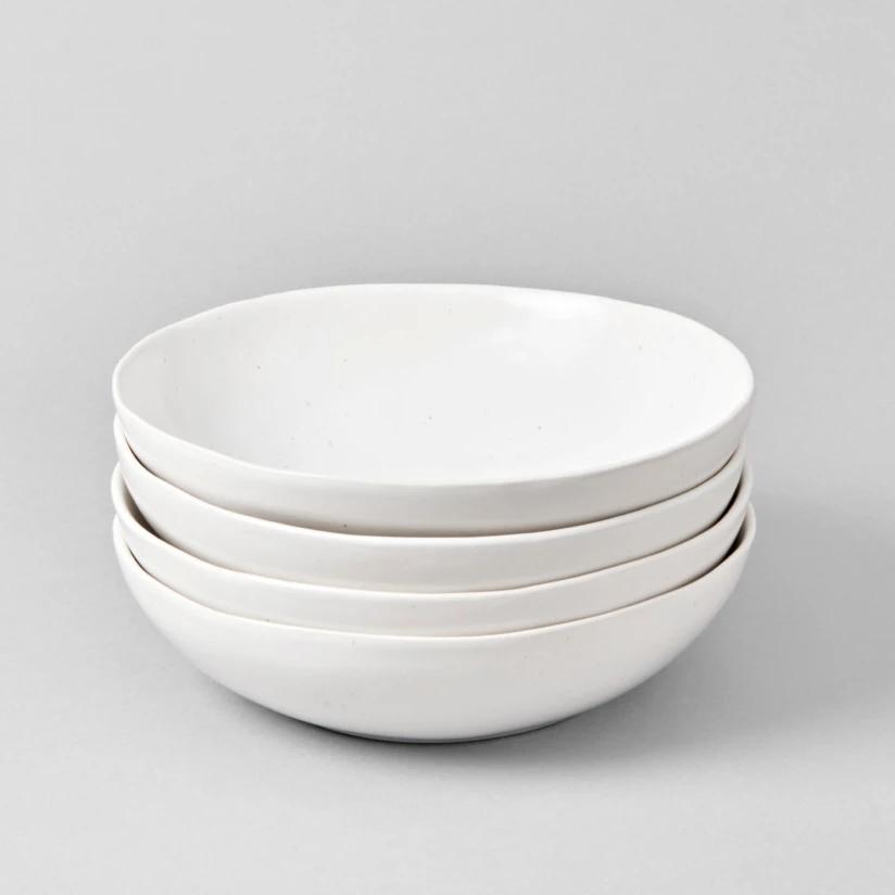 The Pasta Bowls - Speckled White