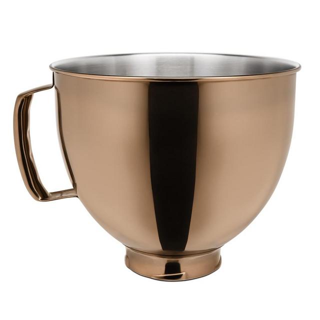 KitchenAid 5-Qt Metallic Stainless Steel Bowl, Copper