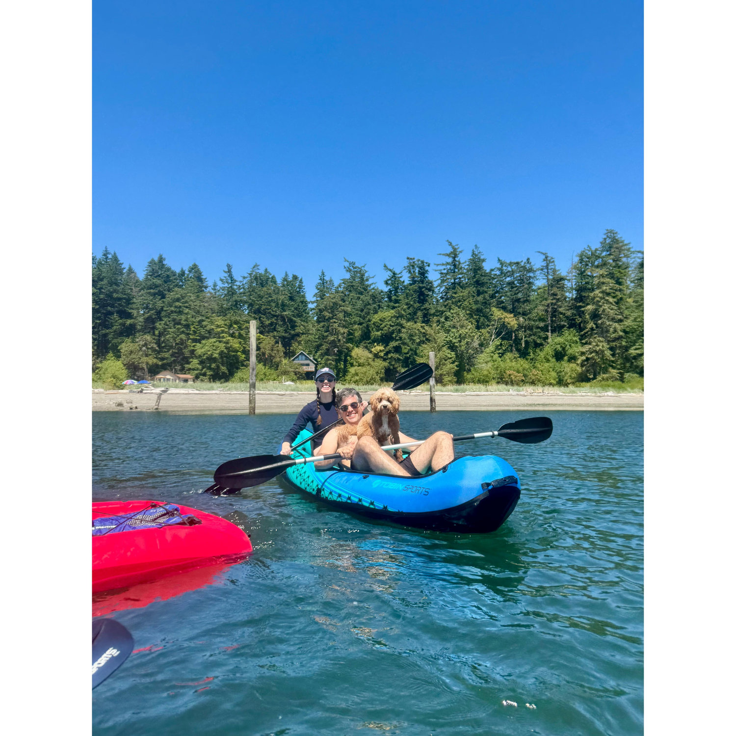 Kayaking around the San Juan Islands