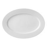 Swirl Bone Oval Platter