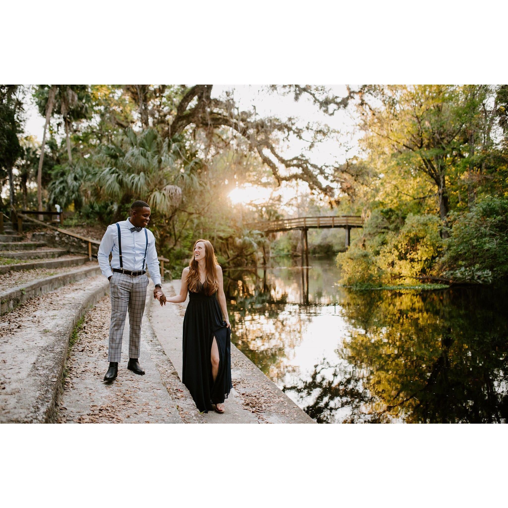 Engagement photo by Regina as The Photographer!