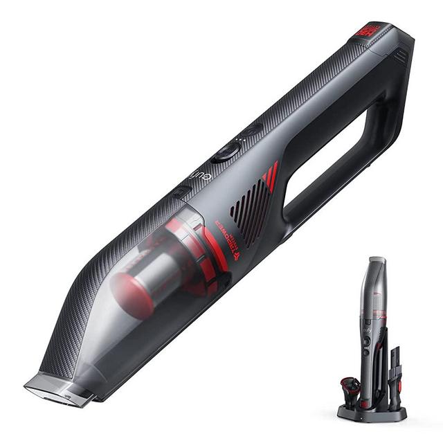 eufy by Anker, HomeVac H30 Venture, Cordless Car Vacuum, 80 AW, 16kPa, Strong Suction Power, Ultra-Lightweight 1.78lbs, Charging Dock, 20min Runtime, Handheld Vacuum Cleaner