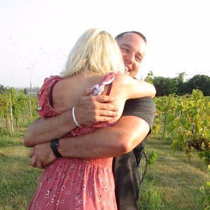 Best day ever. 8/25/18. @ Sunset Lake Vineyard.