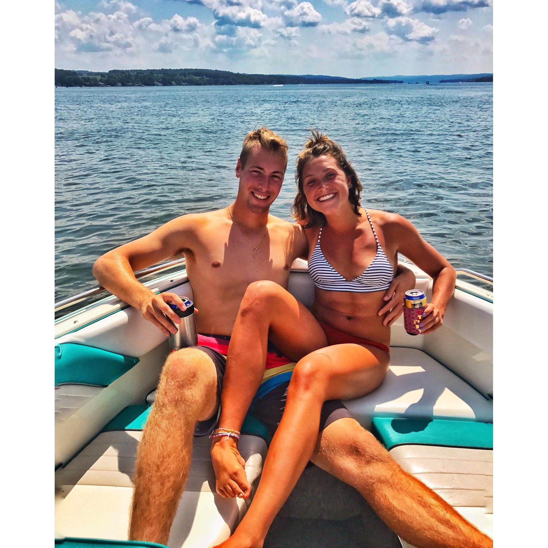 Our typical summer position