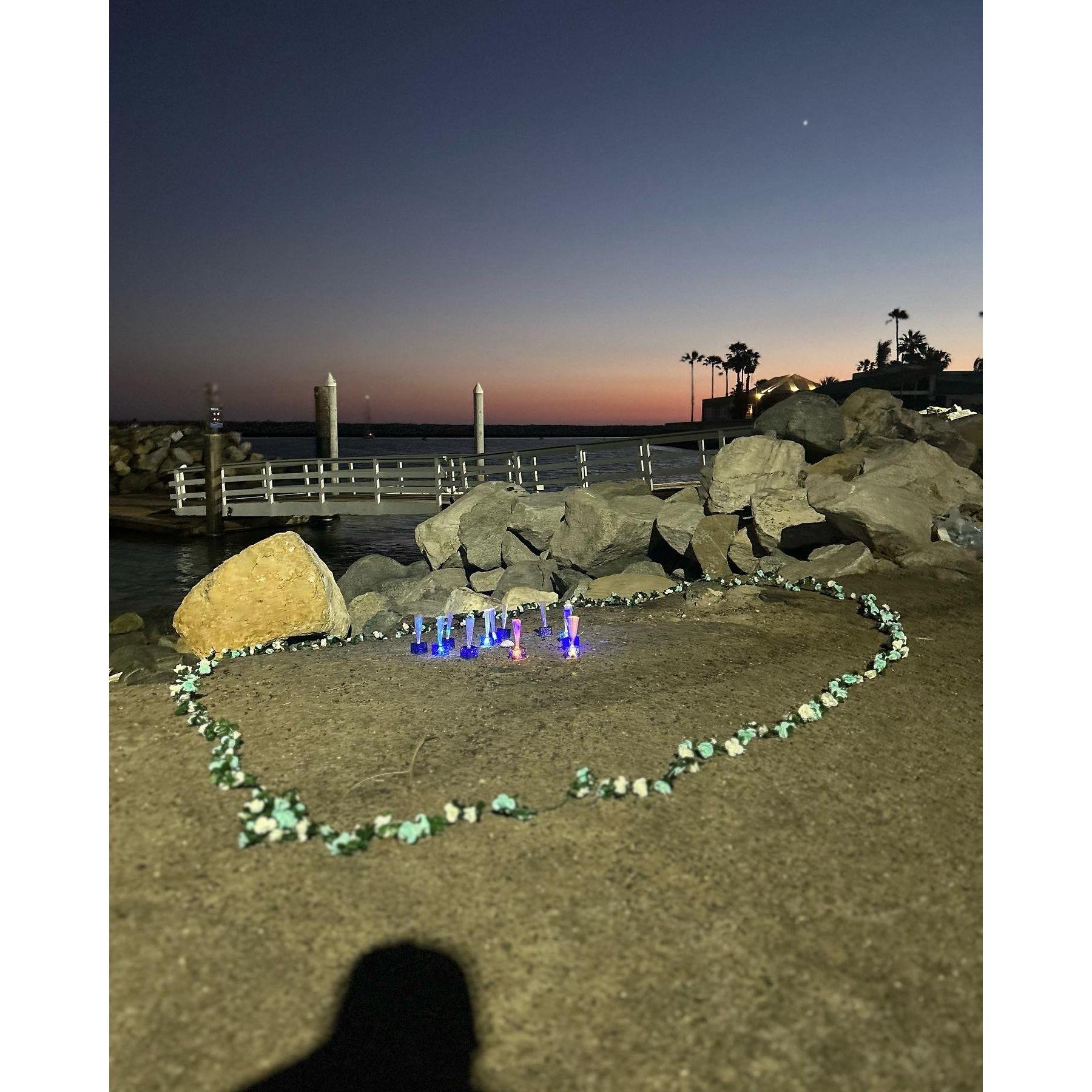 The One at The California Proposal Spot