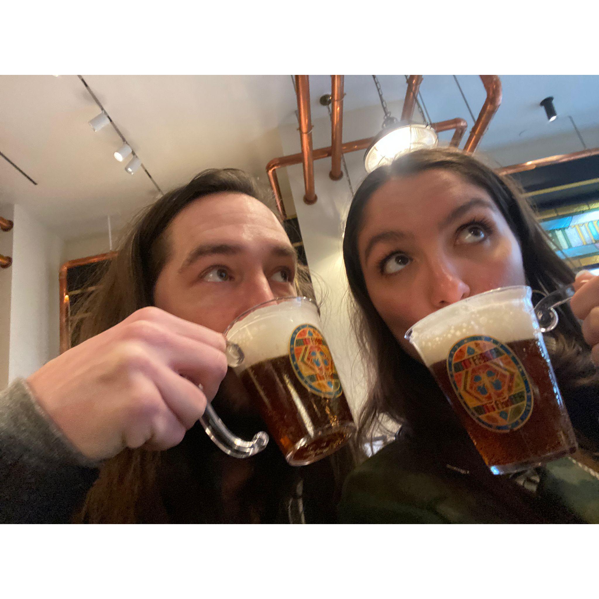 When we discovered a Butterbeer bar in New York City