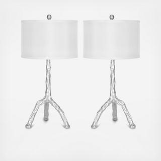 Branch Table Lamp, Set of 2
