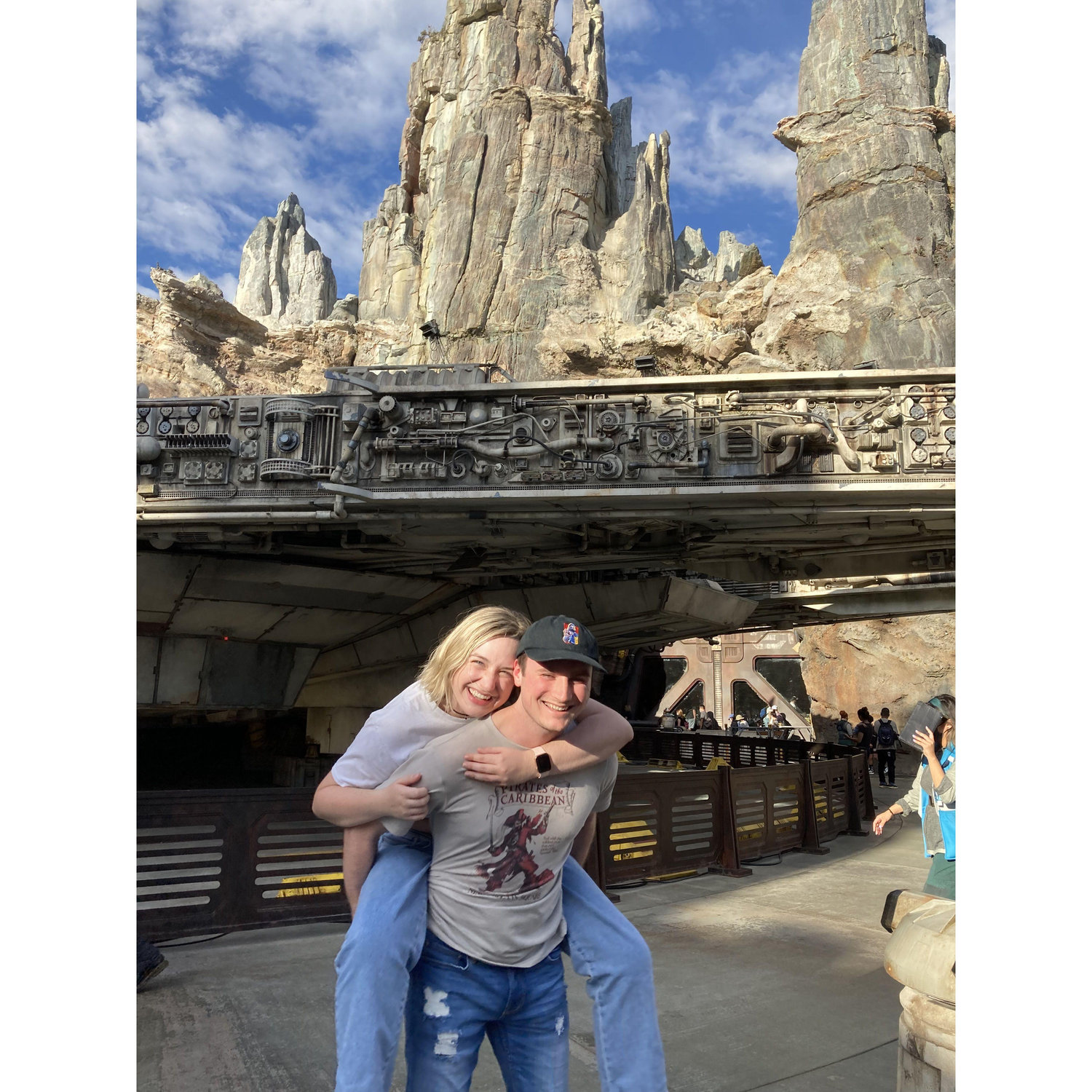 Brandon took Darcy to Disneyland for her first time.  She was very giddy.  11/22/21