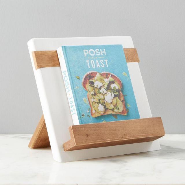 New White Mod iPad / Cookbook Holder