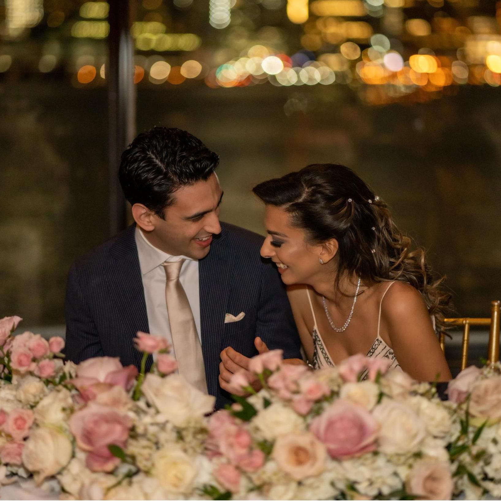A candid capture from our engagement party.