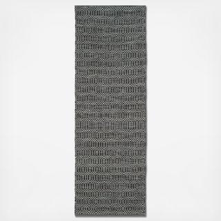 Montauk Flat Weave Pattern Runner