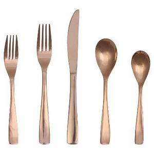 Vivian 5pc Silverware Set Rose Gold - Threshold™