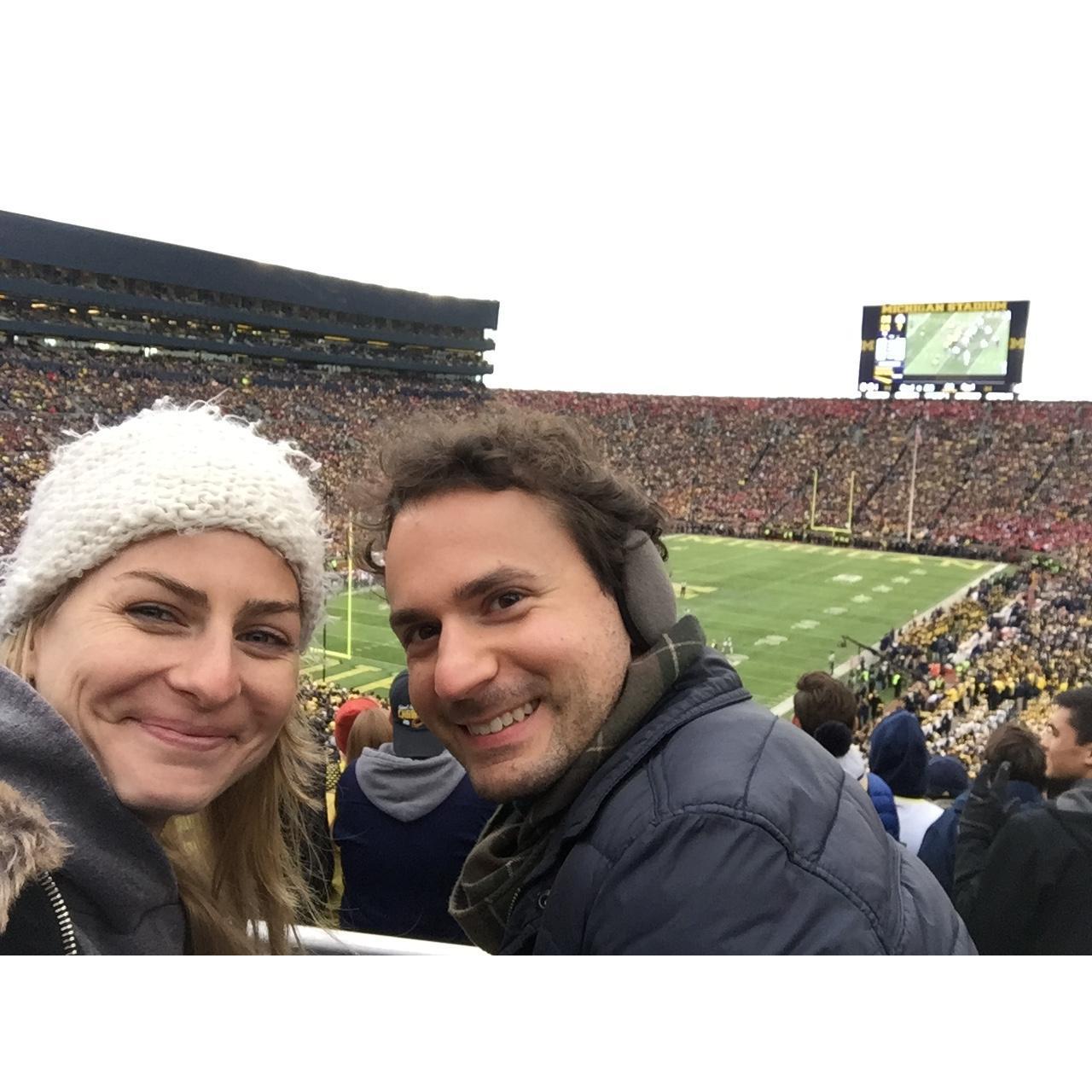 Michigan-Ohio State game in 2017