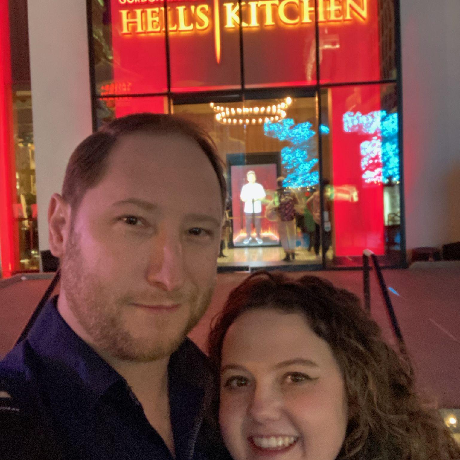 One of our favorite shows to watch together is Hell's Kitchen and we got to dine at the original location for Amanda's birthday back in 2023. It was the best meal we have ever had!