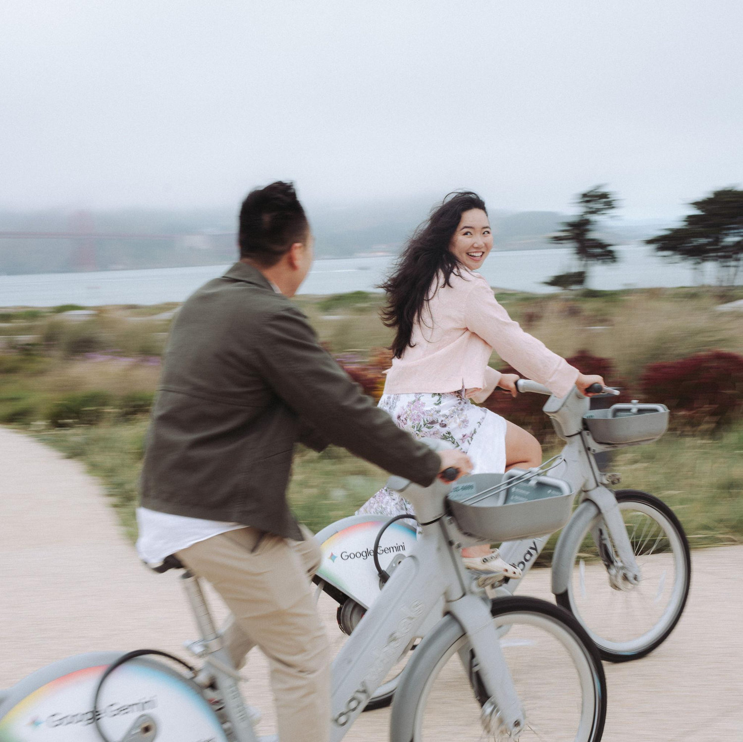 One of our favorite ways to get around the city is bike!