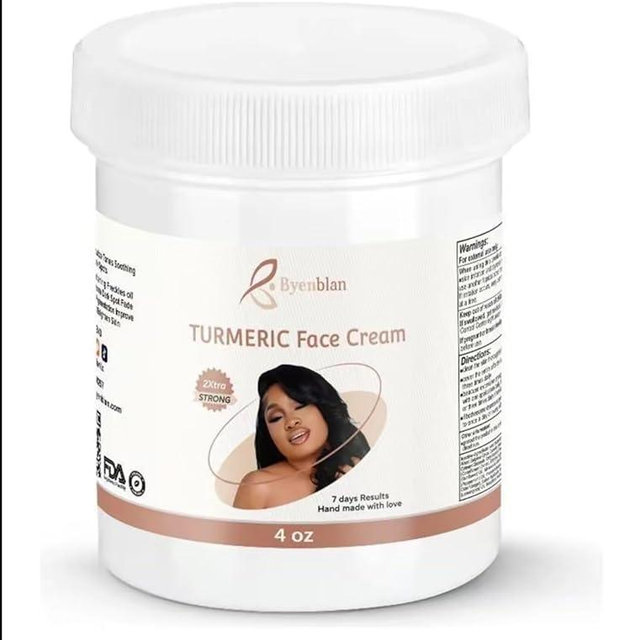 Byenblan- Turmeric Glow Face Cream | Exfoliate Gently, Hydrate Deeply