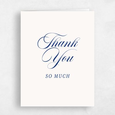Multi-Colored Wedding Thank You - Jessenia Portrait