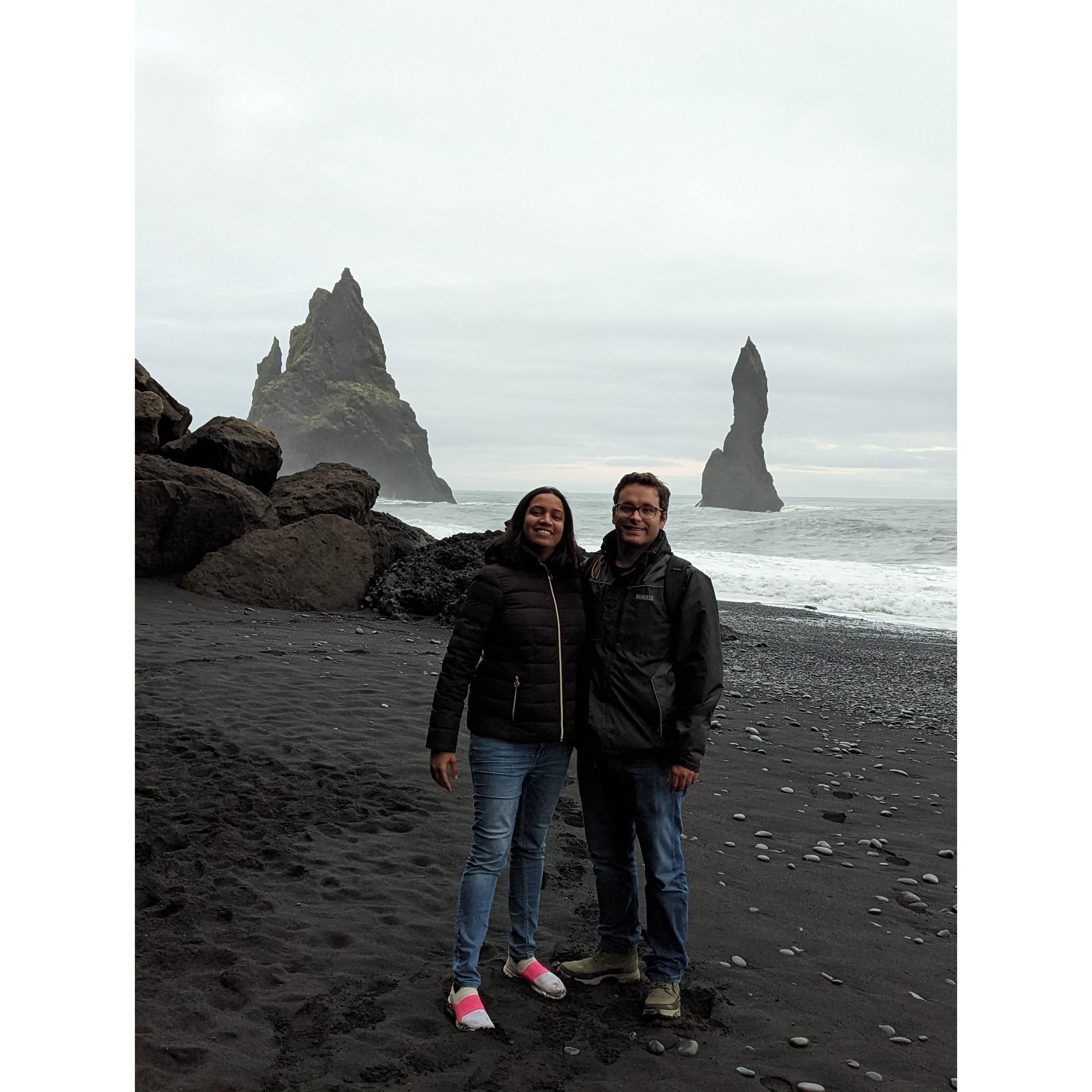 Black beach