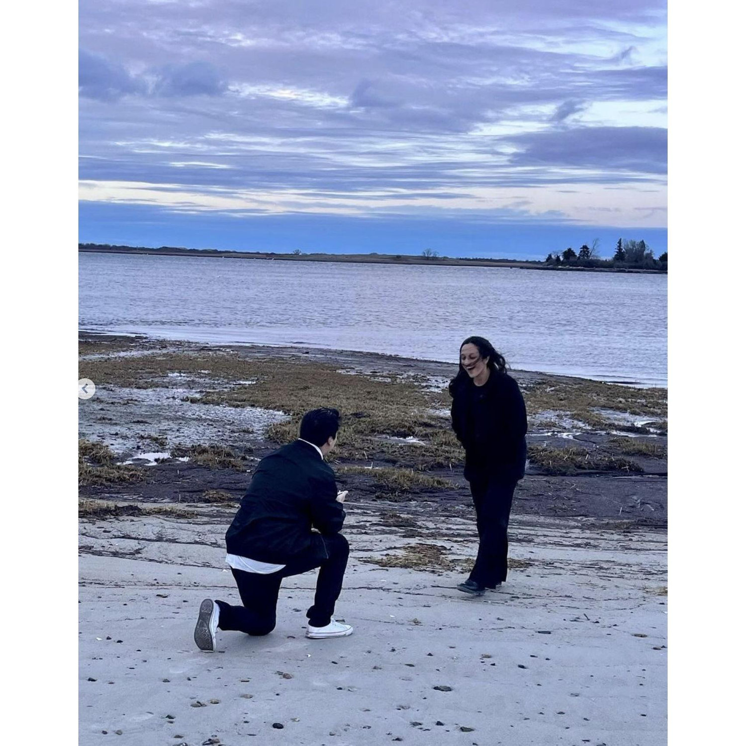 April 2024 - On a surprise trip to Boston, volunteering at the Boston Marathon, Jonny got down on one knee—Sarah didn’t see it coming, but she said YES!