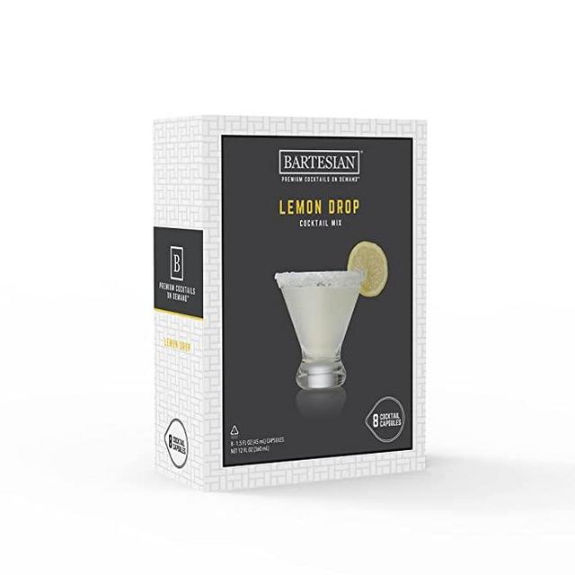 Bartesian Lemon Drop Cocktail Capsules, Pack of 8
