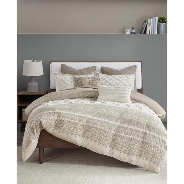 INK+IVY Mila Chenille 3-Pc. Duvet Cover Set, King/California King