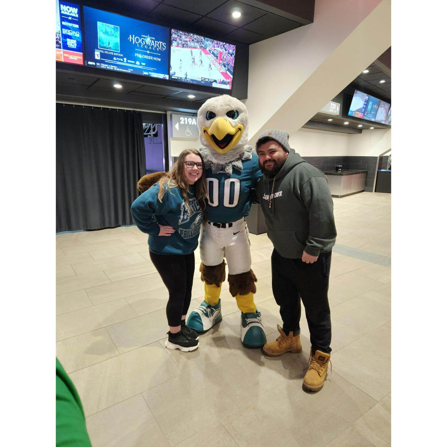 Roger has been converted to an eagles and philly sport's fan