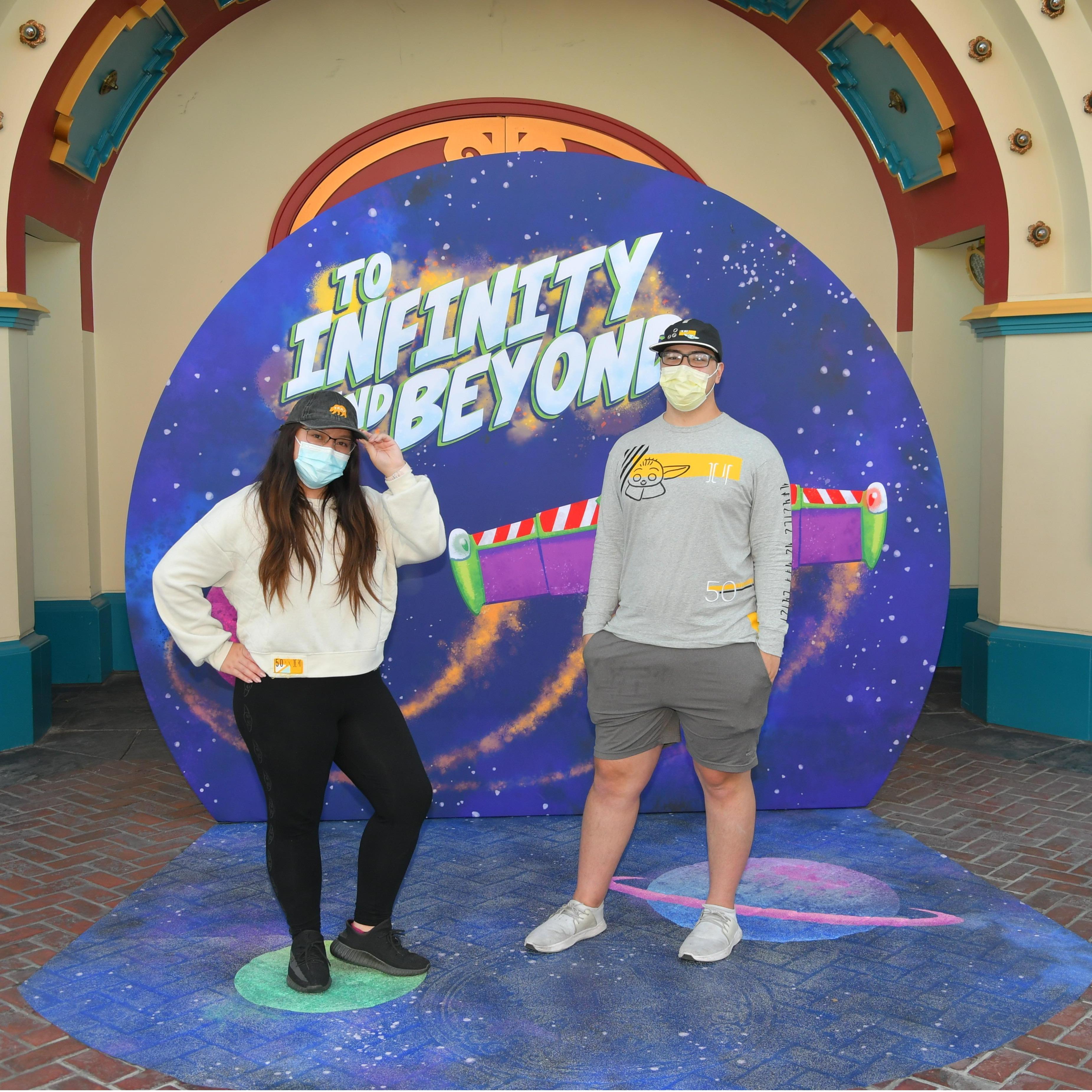 Celebrating our birthday's at Touch of Disney 2021!