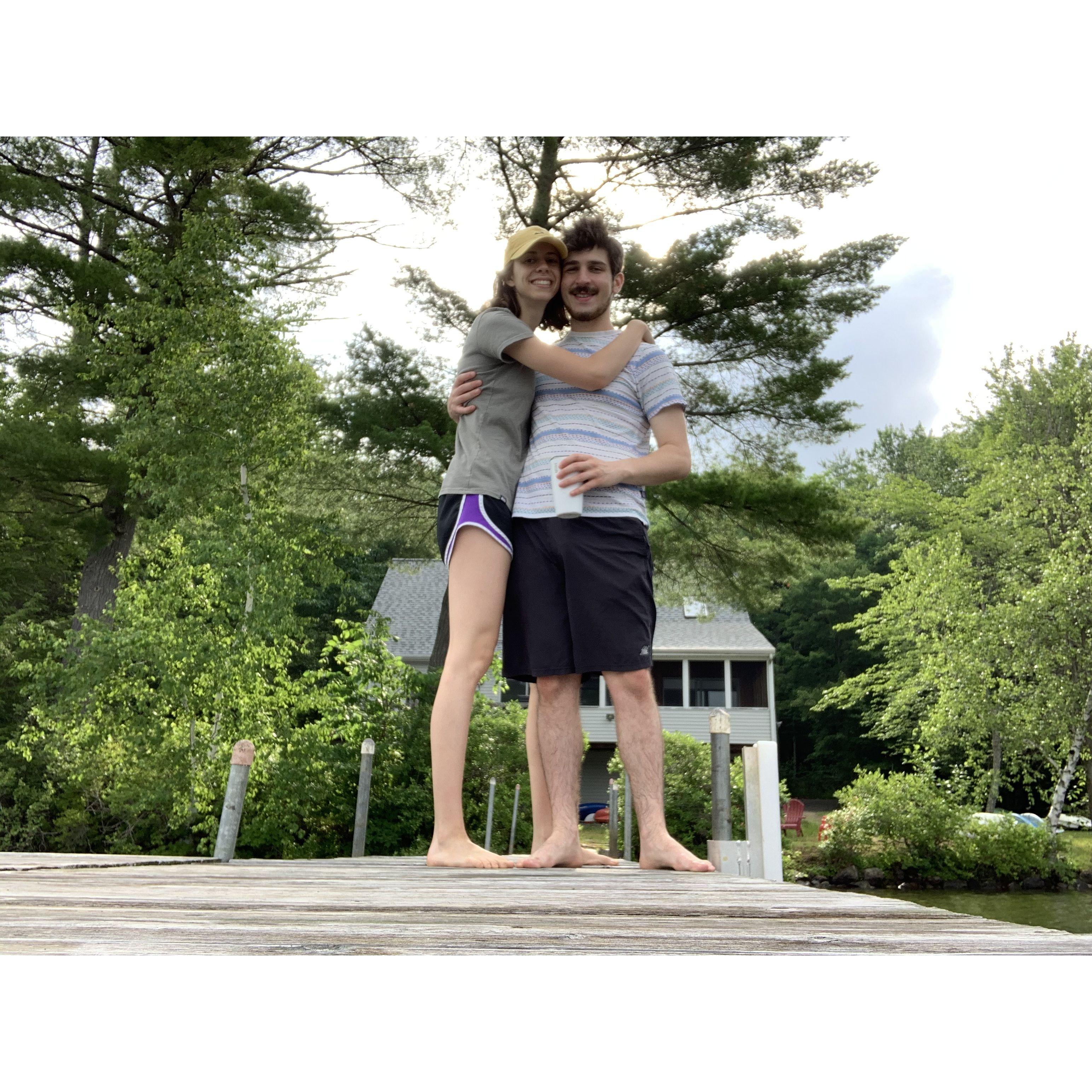 July 2020. Leaving Lake Winnipesaukee after 4 months in quarantine.