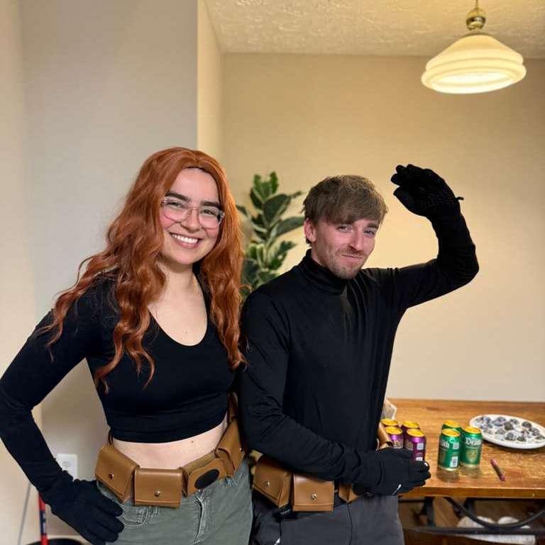 Kim Possible and Ron Stoppable