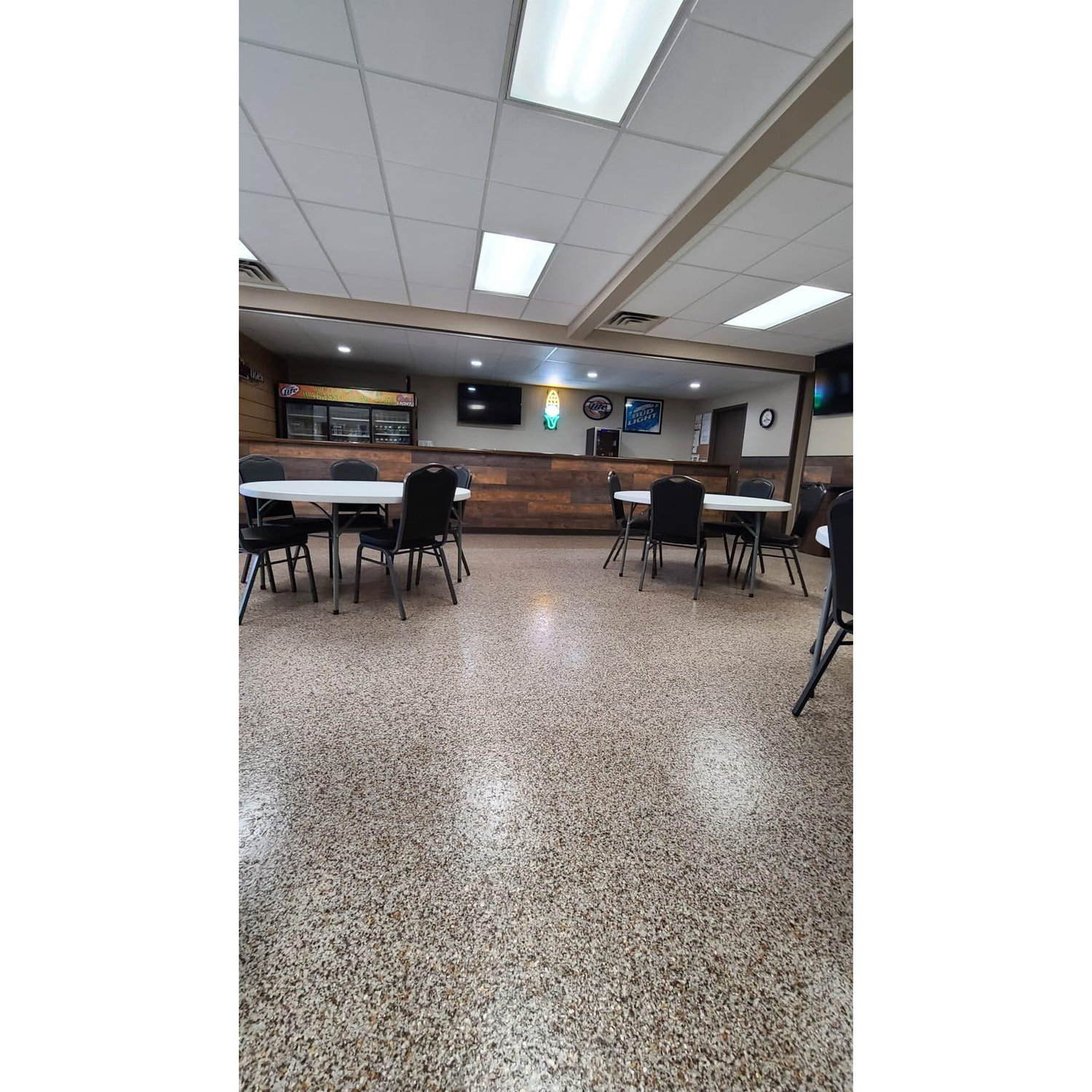 The bar inside the Wabasso Community Center