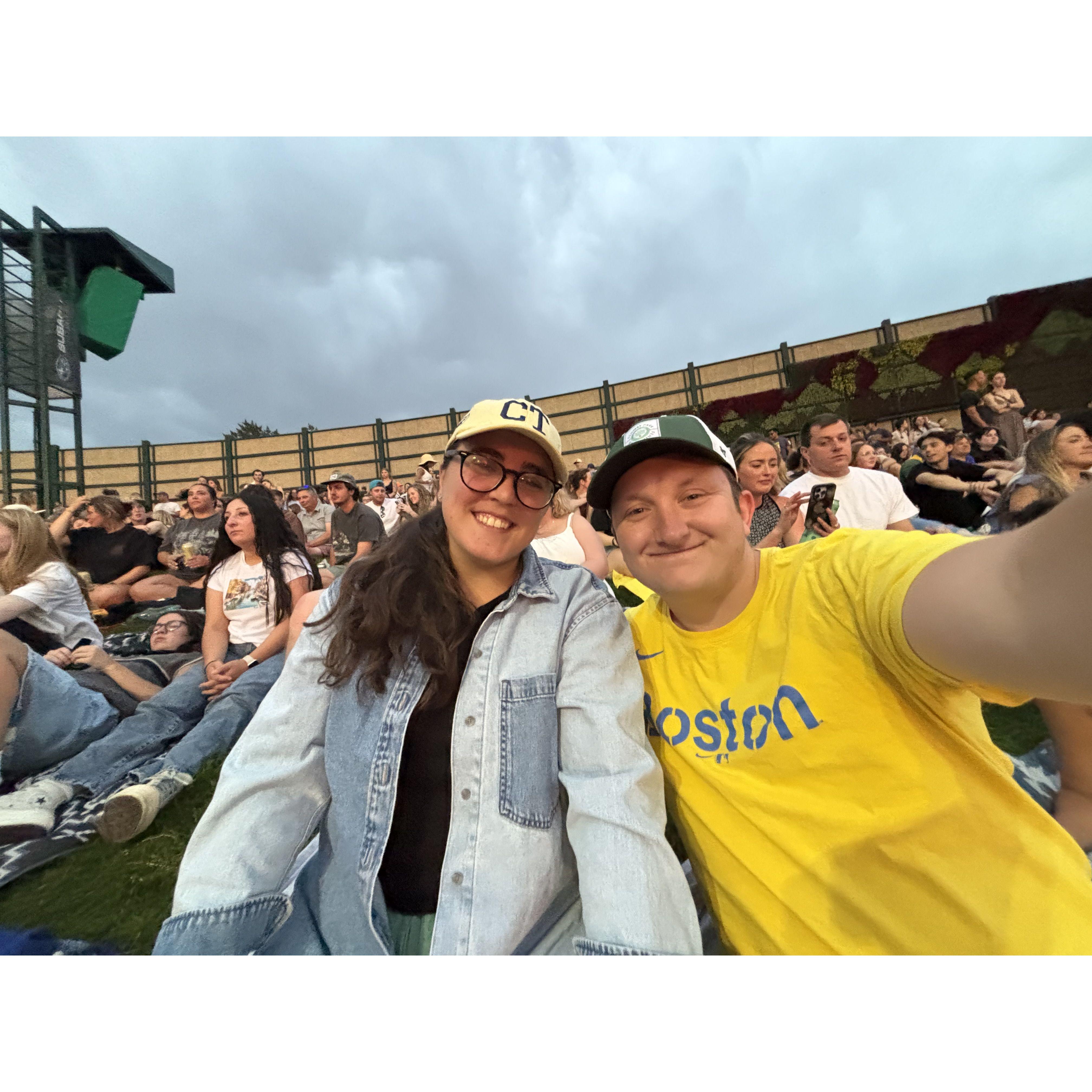 The only New Englanders at the Noah Kahan concert in Denver