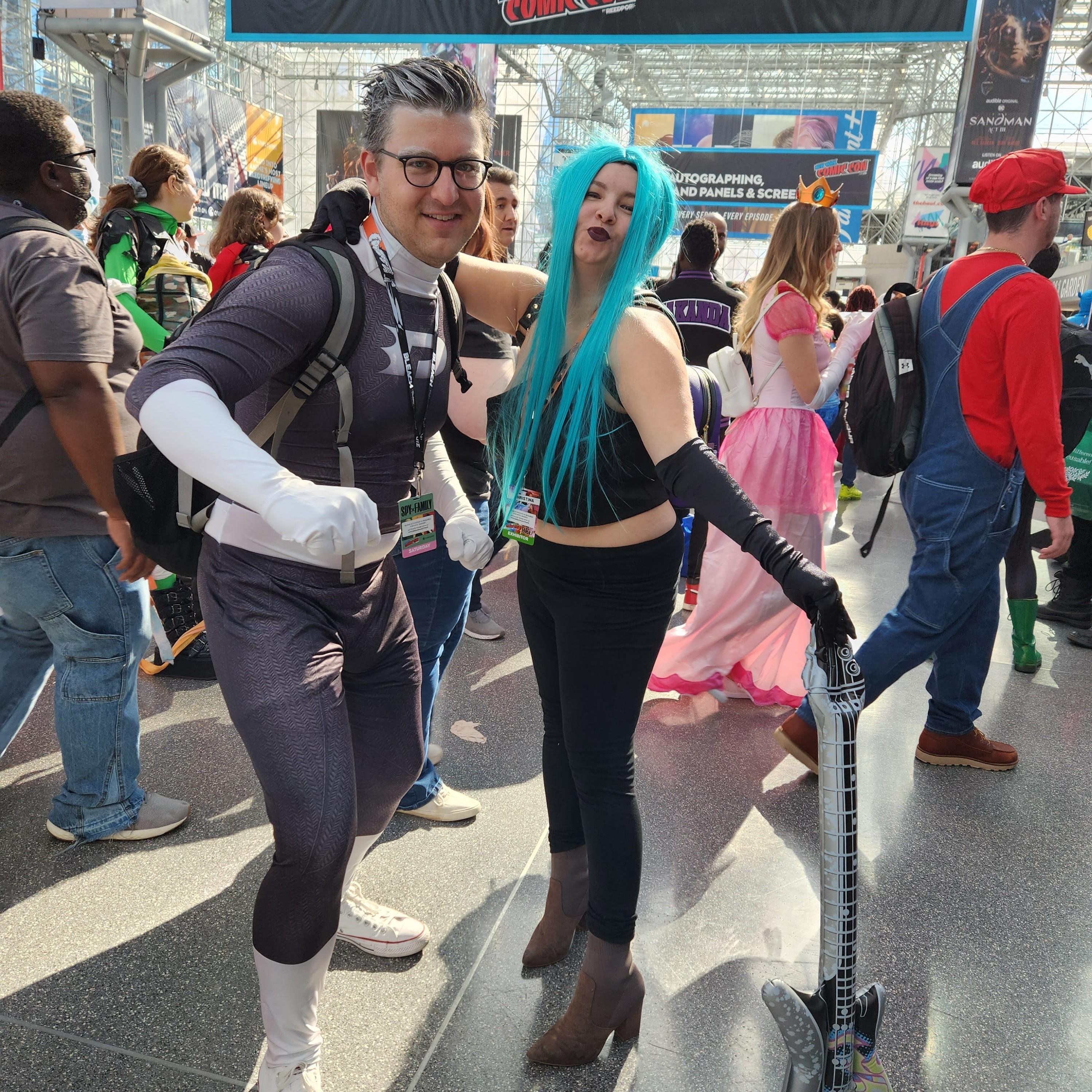 Cosplaying from the Danny Phantom show at NYCC