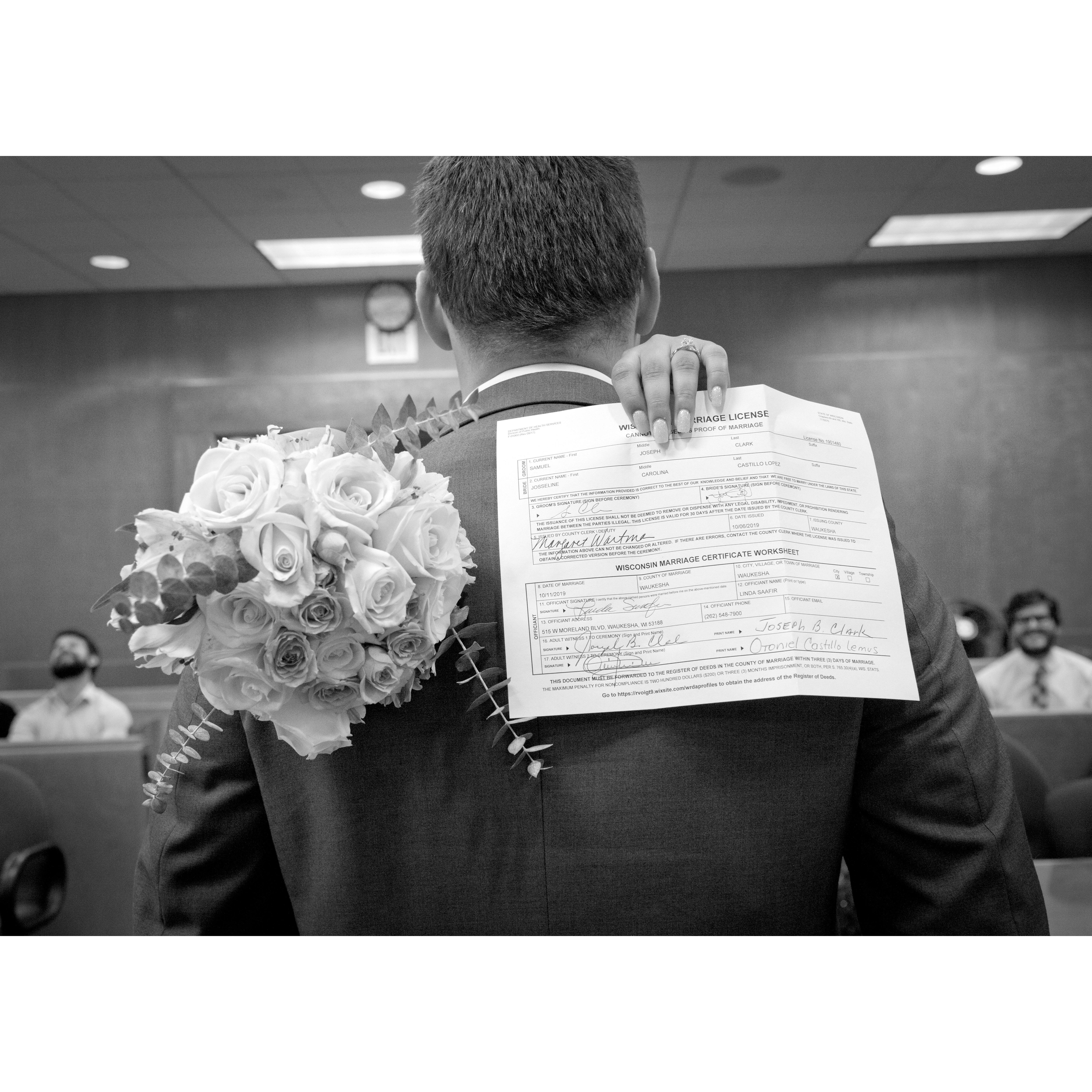Civil Wedding
October 11, 2019