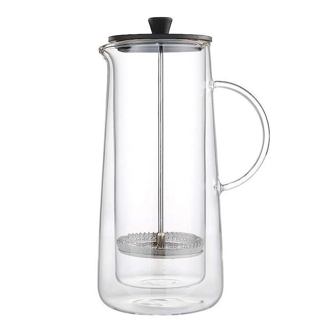 Zassenhaus Aroma Double Wall Glass French Press, 25-Ounce