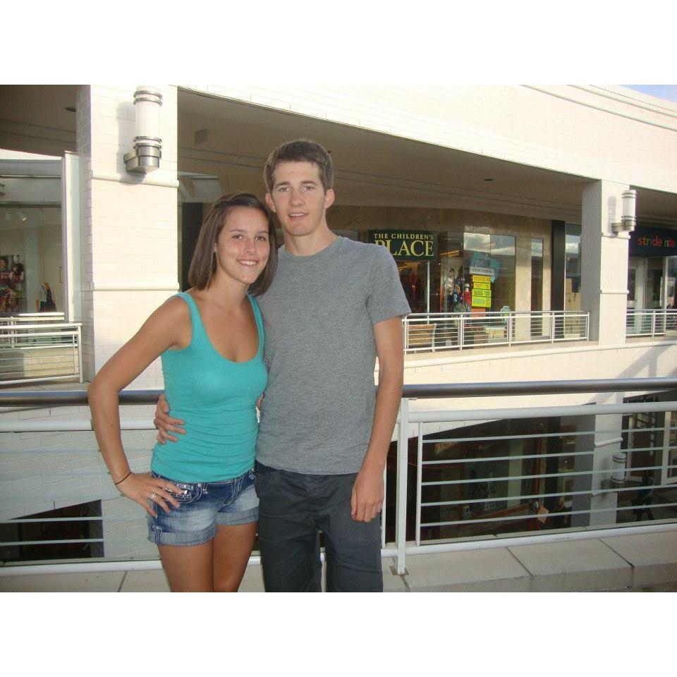 Our first photo together - Summer 2012