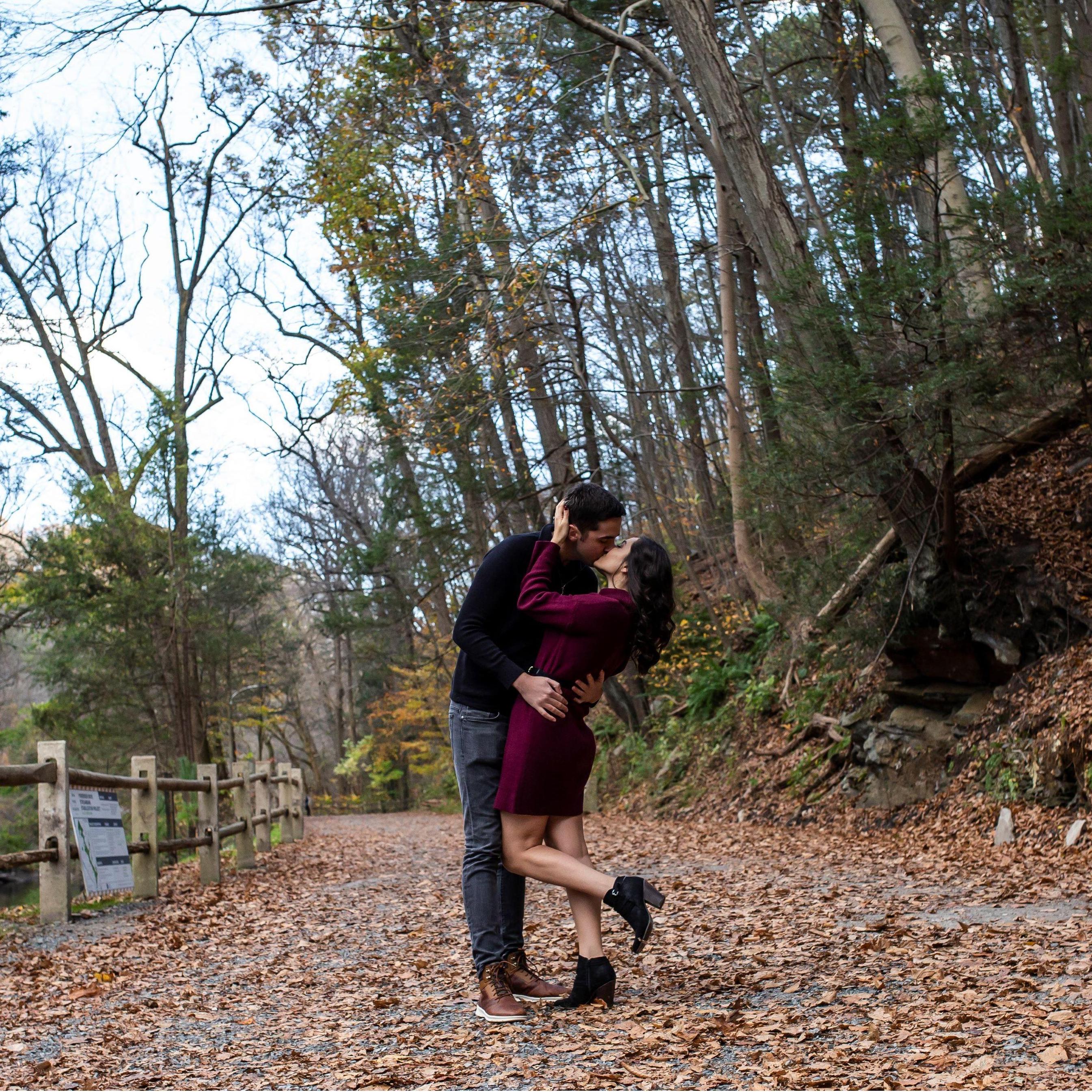One of our favorites from our engagement photo shoot!