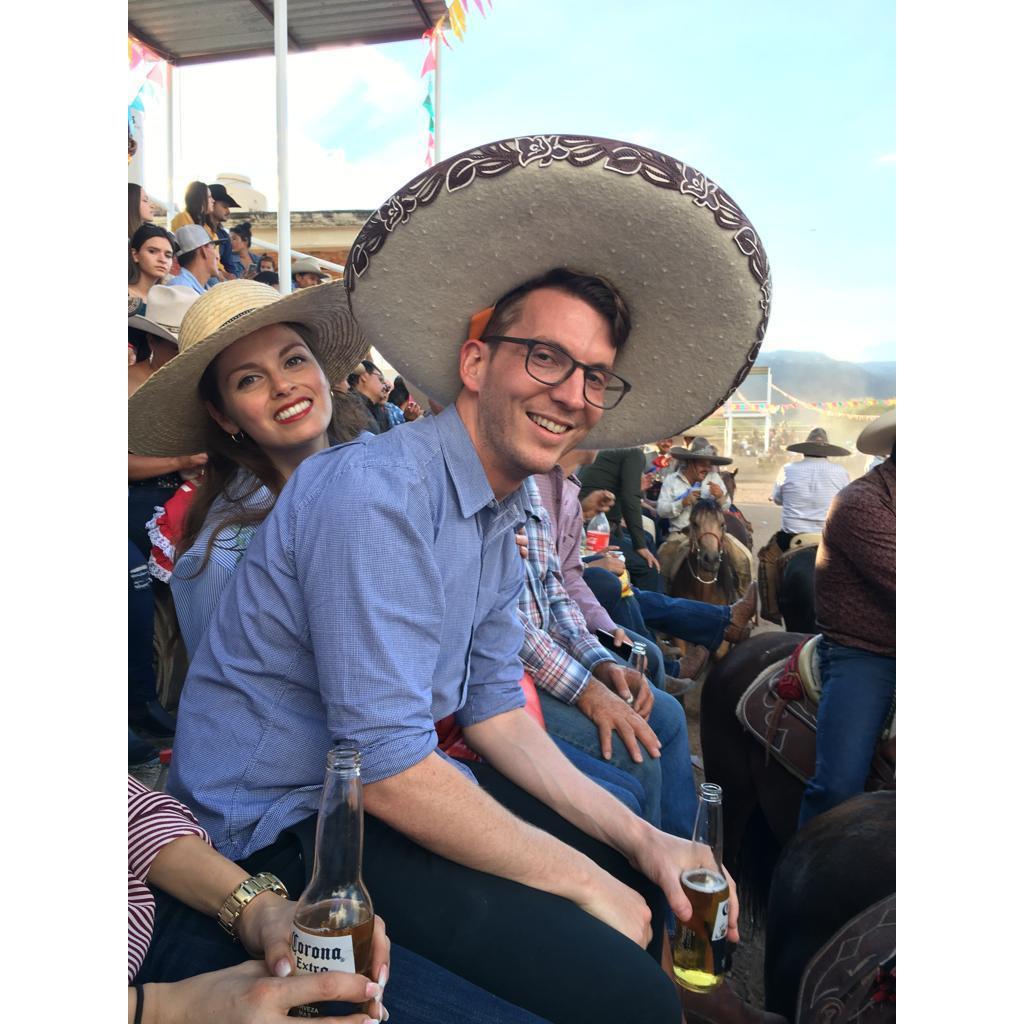 Alex and I visited my mom's hometown, Huejucar Jalisco, Mexico, in October 2018. My cousin let Alex borrow a sombrero - he assimilated very quickly.