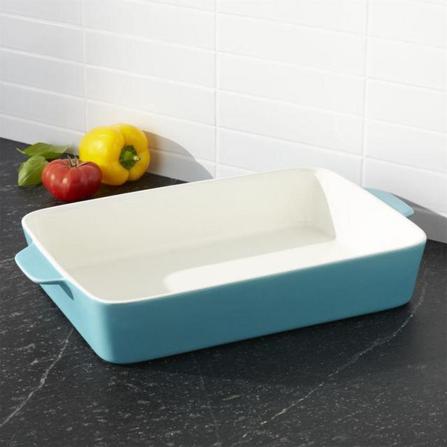 Potluck Blue Lasagna Baking Dish