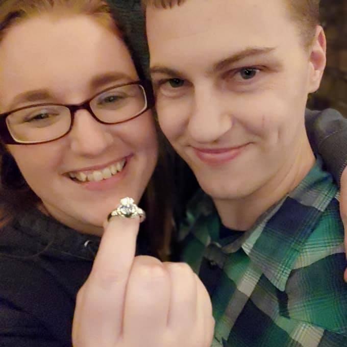 I said "yes!" - November 23rd, 2018 at New Orlean's Botanical Gardens