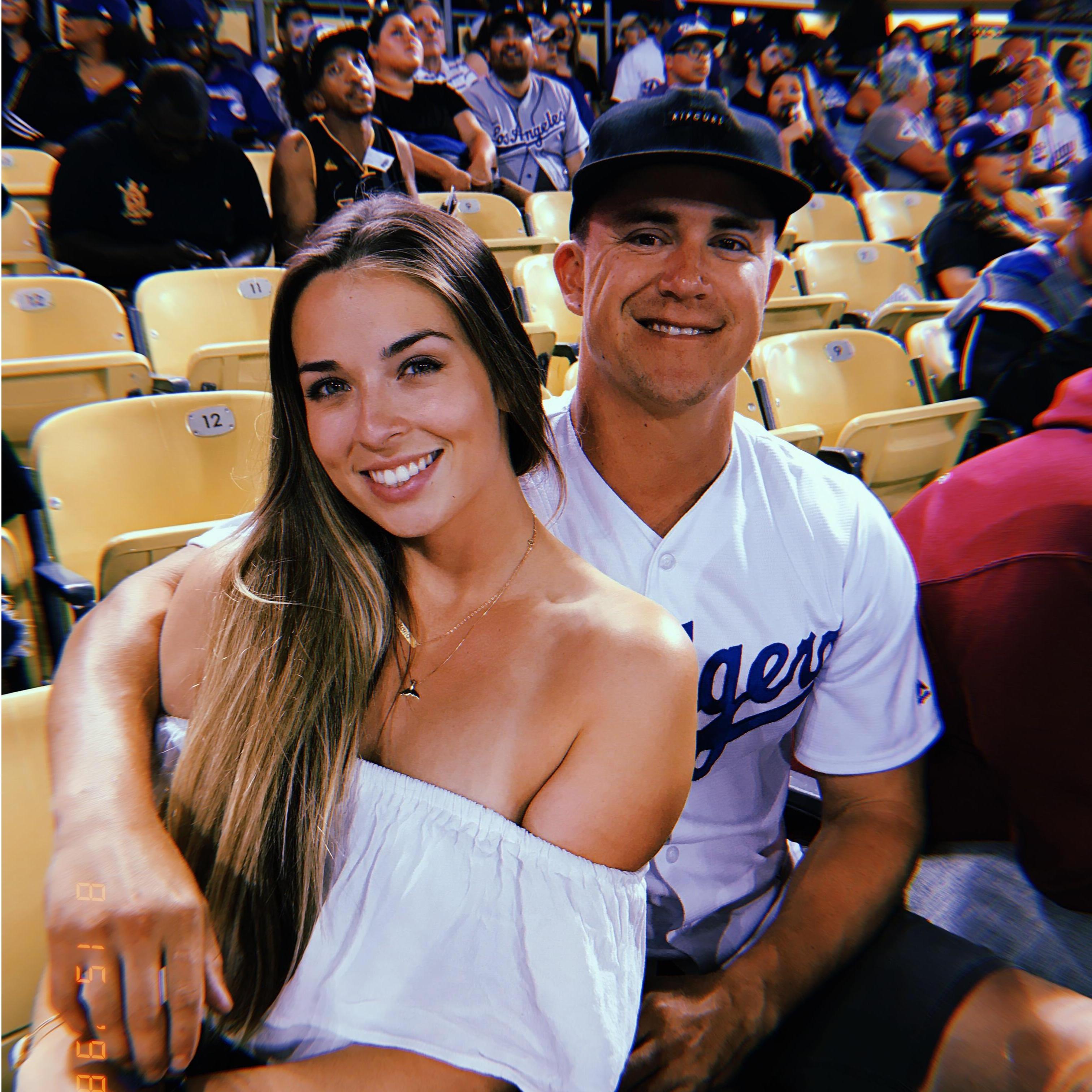 Dodgers game fun - summer 2018