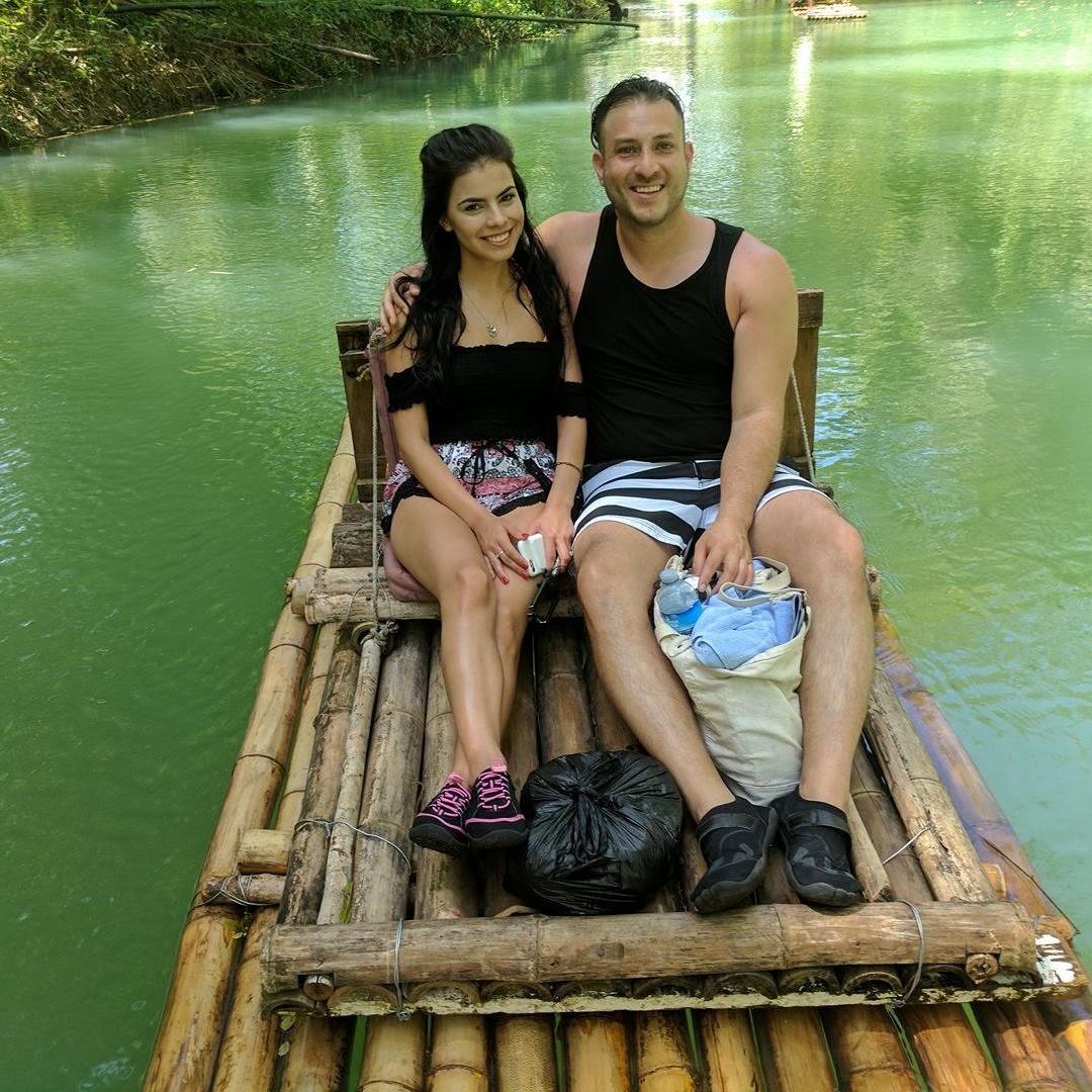Nothing like taking a peaceful stroll at a Jamaican river.