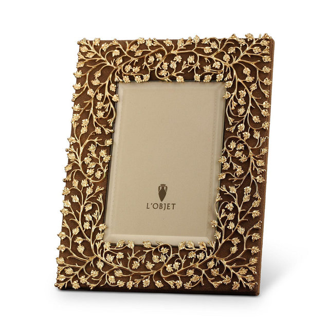 L'Objet Lorel Frame, Gold, 8" x 10"