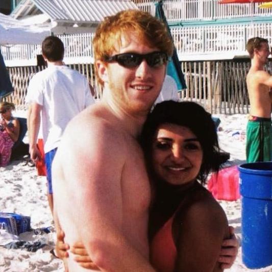 The day we met. Panama City Beach, FL 2010