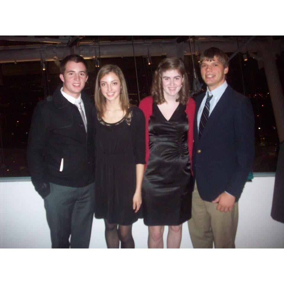 Our dear friends and double date (who got married a few years later..they were way ahead of us!)